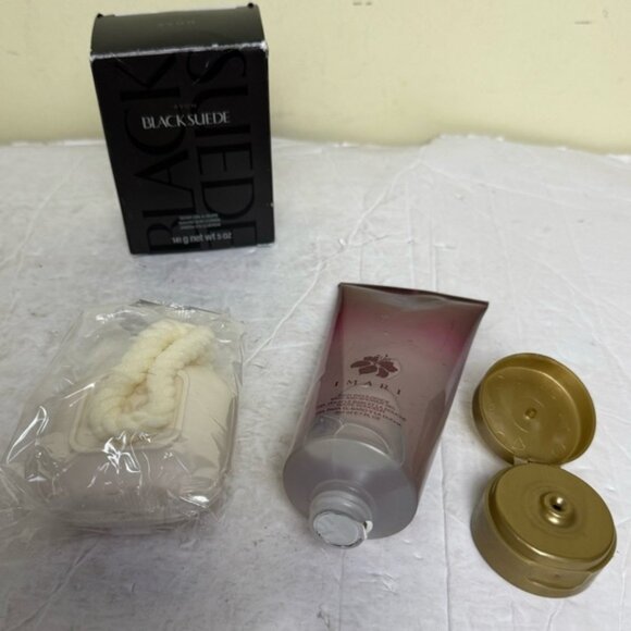 Avon NEW 2 IMARI & Black Suede Soap on Rope Rich Indulgence Bath and Shower Gel - Picture 3 of 12
